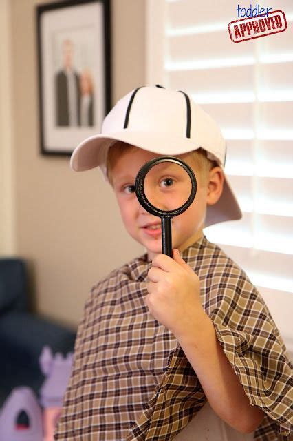 So this halloween, trevor, my minion from last year, said he wanted to be the world's greatest detective. DIY Detective Dress Up Costume and Hunting Activities | Detective costume, Up costumes, Dress up ...