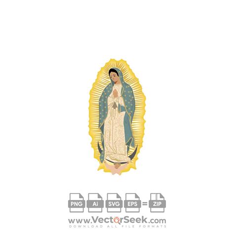 Virgen De Guadalupe Logo Vector Ai Png Svg Eps Free Download