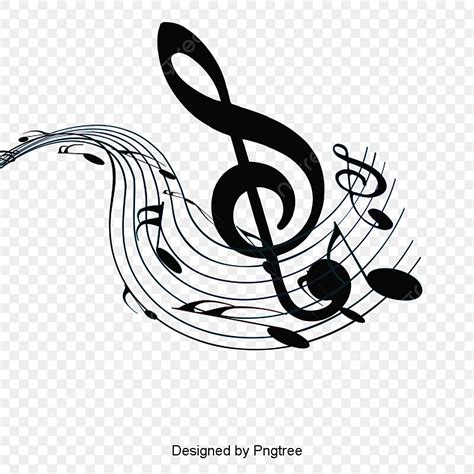 Black Music Symbol Design Music Drawing Sign Drawing Symbol Drawing