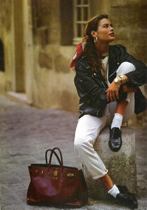 Carré otis by peter lindbergh, 1990 vogue italia. Photo of model Carre Otis - ID 211709 | Models | The FMD