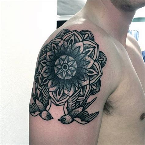 100 Dotwork Tattoo Designs Für Männer Komplizierte Muster Tinte Ideen