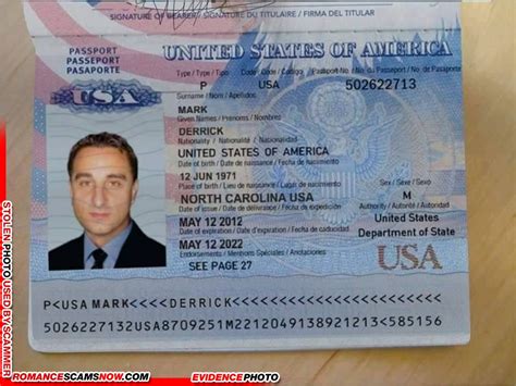 Rsn™ How To Spot Fake Us Passports — Scarsrsn Romance Scams Now