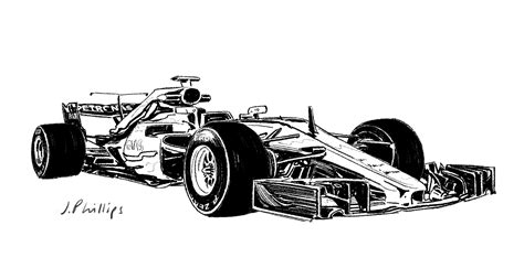 Learn how to draw formula one car sports cars step by step. Jeffrey Phillips - Mercedes-Benz Illustrations