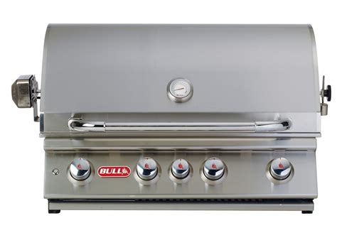 Bull Angus 30 Inch 4 Burner Built In Gas Bbq Grill With Rotisserie