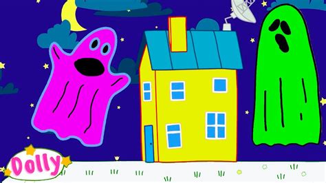 Dolly And Friends 👻 One Little Ghosts 👻 Scary Nursery Rhymes 👻funny