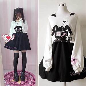Cute Kawaii Bunny Two Piece Dress Se10089 Sanrense