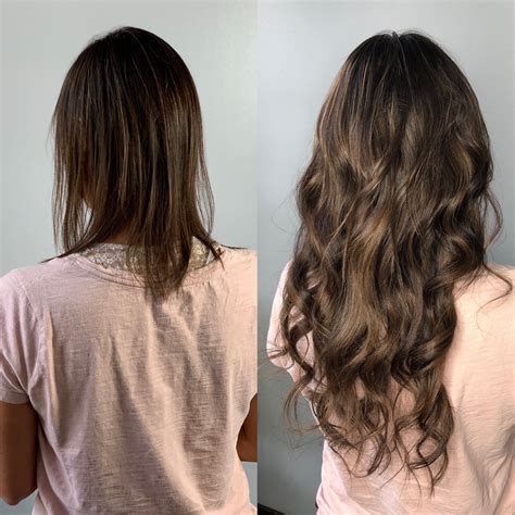 Hand tied hair extensions method. Enjoy an instant transformation with DumBlonde Smart Hair ...