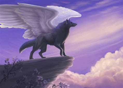 56 Best Images About Wolf With Wings On Pinterest Wolves A Wolf And