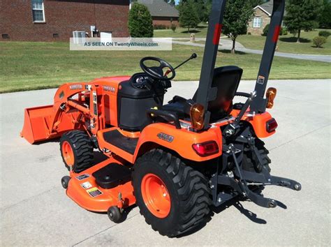 2012 Kubota Bx2360 4x4 With Mower Loader And Factory