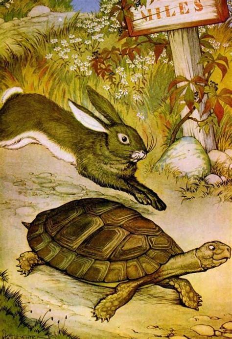 The Hare And The Tortoise Aesops Fables