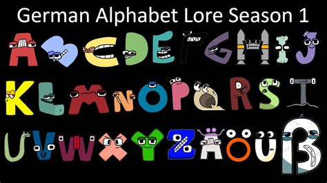 German Alphabet Lore Remastered Season 1 The Fully Completed Series