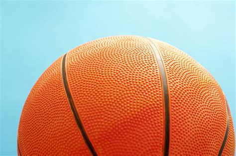 Free Image Of Close Up Texture Of A Basketball Freebiephotography