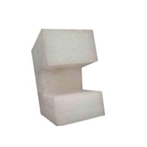 White Epack Thermocol L Corner Block Thickness Above 6 Mm Density