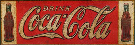 Coca Cola Bottle Evolution Vintage 1 Sig Painting By Tony Rubino