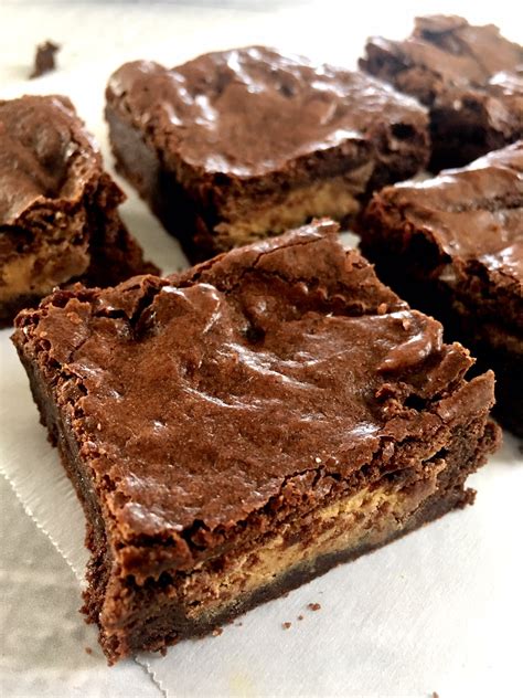 Homemade Reeses Peanut Butter Cup Brownies