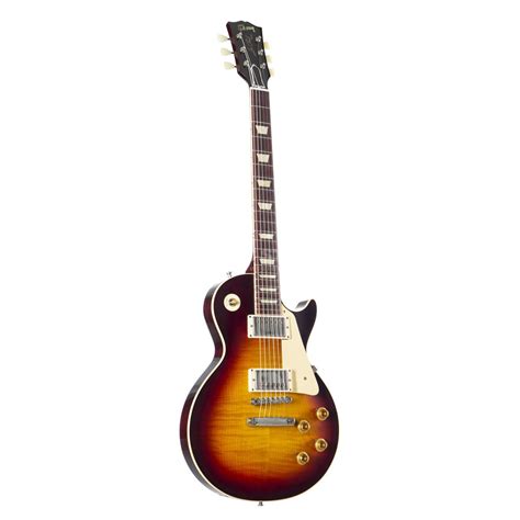 Gibson 1958 Les Paul Standard Reissue Vos Washed Cherry Sunburst 80491