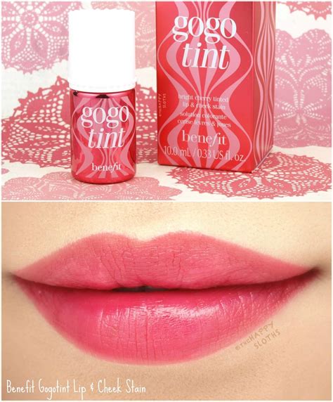 Benefit Gogotint Lip And Cheek Stain Review And Swatches Cheek Stain