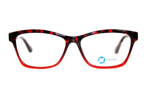 New Modern Optical Culture Burgundy Tortoise Authentic Eyeglasses