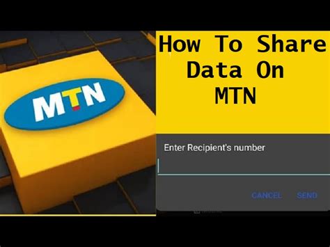 How To Share Data On Mtn 100 Working Methods