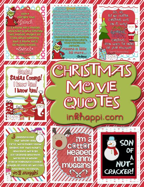 Submitted 18 days ago by weirdeyedkid. Christmas Movie Quotes! {free printables} - inkhappi