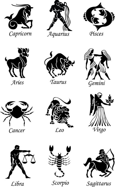 31 Zodiac Signs Svg In Transparent Png 140kb Top Png Galleries