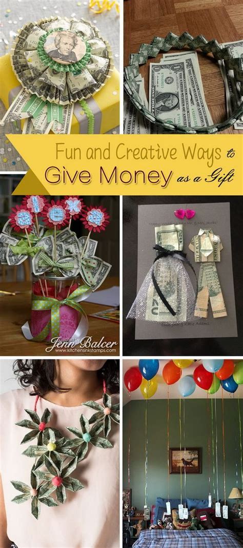 Fun And Creative Ways To Give Money As A T 2022 Creative Money
