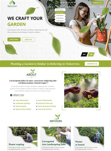 Introducing Garden Landscaping Coach Wordpress Theme Buy Wp Themes