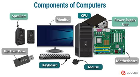 Components Of Computers Computer Parts Thirstymag Com