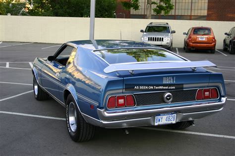1971 Ford Mustang Mach 1 R Code 351 H O Boss 351