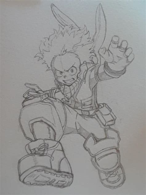 Deku In Pencil By Theriarose On Deviantart