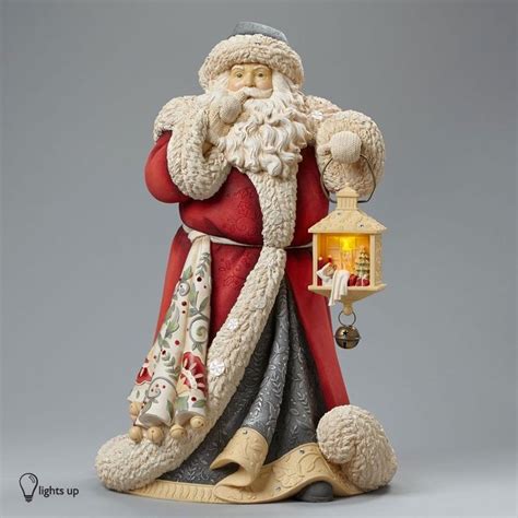 Enesco Heart Of Christmas Deluxe Santa Masterpiece Figurine 1634 Inch