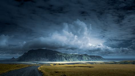 Wallpaper Photography Landscape Nature Mountains Clouds Road