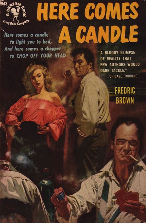Noirboiled Notes Book Review Fredric Brown Here Comes A Candle 1950