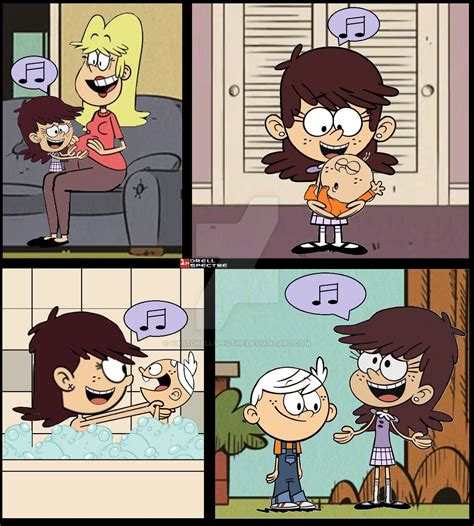 Lunas Singing Memories By Firstdrellspectre On Deviantart Loud House