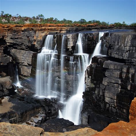 King George Falls Kimberley Region Western Australia By Steve Fox