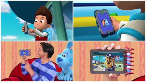 Blues Clues You Phone Call From The Paw Patrol Blues Clues Cartoon Crossovers Paw Patrol