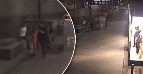 Shocking Footage Of City Centre Assault Which Left Teen With Head