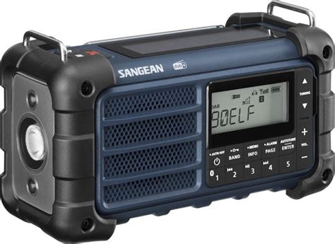 Sangean Mmr 99 Dab En Fm Noodradio Met Bluetooth Blauw Bol