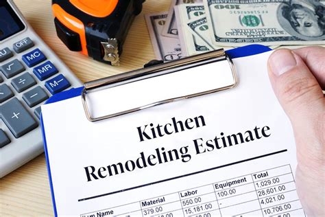 Kitchen Remodeling Estimate 