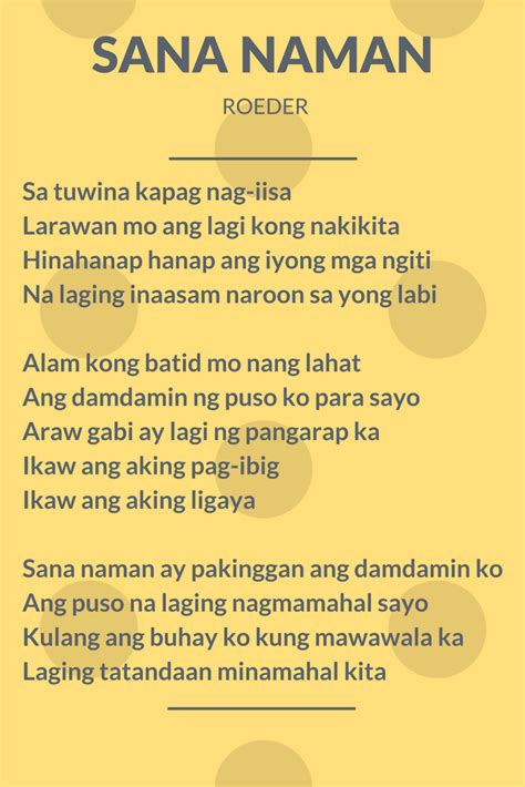 36 Tagalog Song Lyrics About Friendship