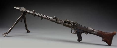 German Mg 34 Machine Gun World War Iifrom Morphys Auctions Tumblr Pics