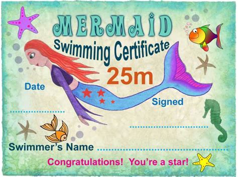 Swimming Award Certificate Template Free Pertaining To Free Swimming