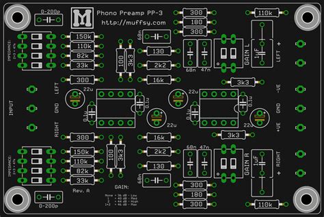 Muffsy Phono Preamp Kit From Muffsy On Tindie