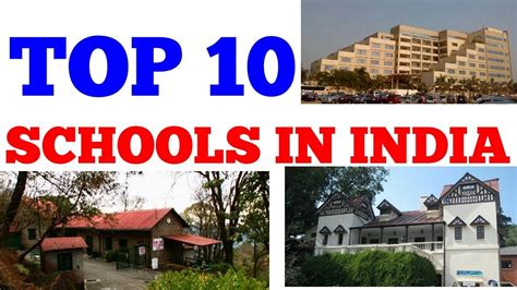 Top 10 Schools In India Youtube