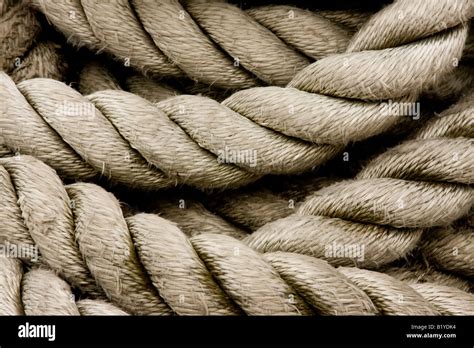 Nautical Rope Stock Photo Alamy