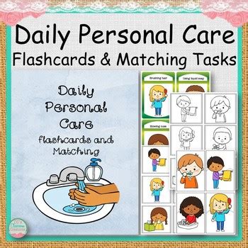Maybe you would like to learn more about one of these? Daily Personal Care Flashcards and Matching Tasks by CC's Classroom Creations