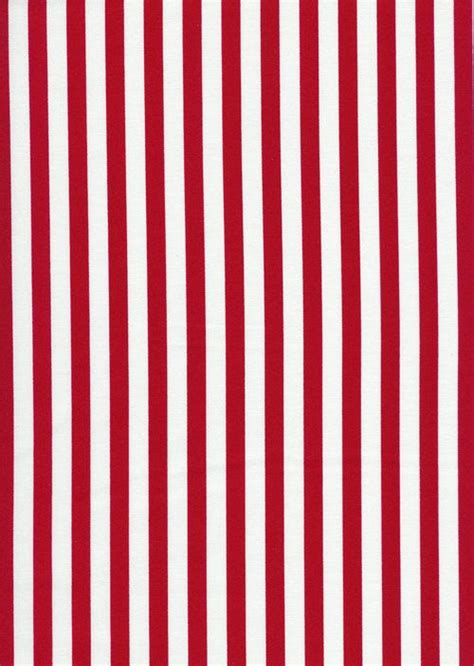 Red And White Vertical Awning Stripe Cotton By Allegrofabrics 975