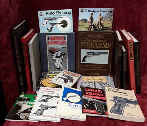 A Collection Of Books For Gun Enthusiasts To Include Encyclopaedia Of