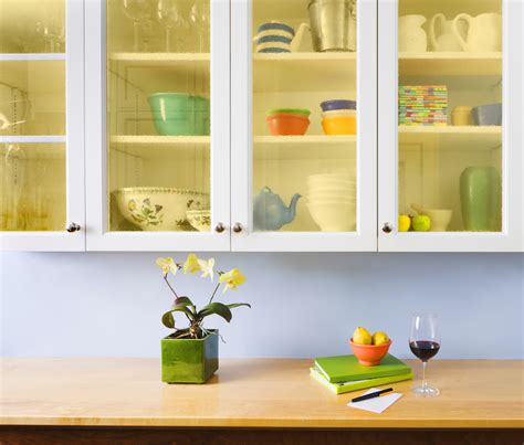 Refacing cabinets is a great way to give your kitchen a new look with a minimum of mess and inconvenience. Do-It-Yourself Kitchen Cabinets Makeover: How to Install New Bendheim Glass Inserts in Cabinet Doors