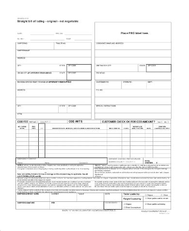 The article is showing the definition, a sample template, and q&a you may a bill of lading is a document issued by a carrier to a shipper of goods. FREE 10+ Sample Bill of Lading Templates in PDF